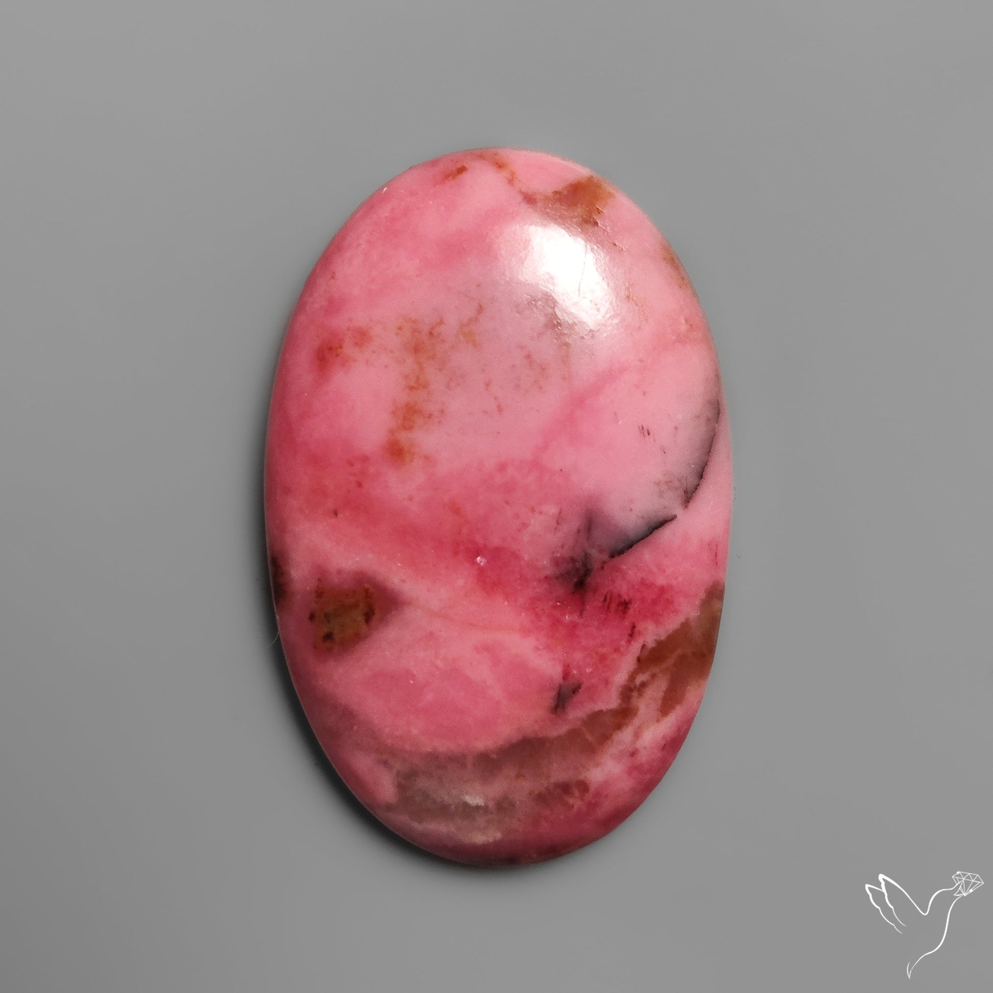 Pink Rhodonite Cabochon