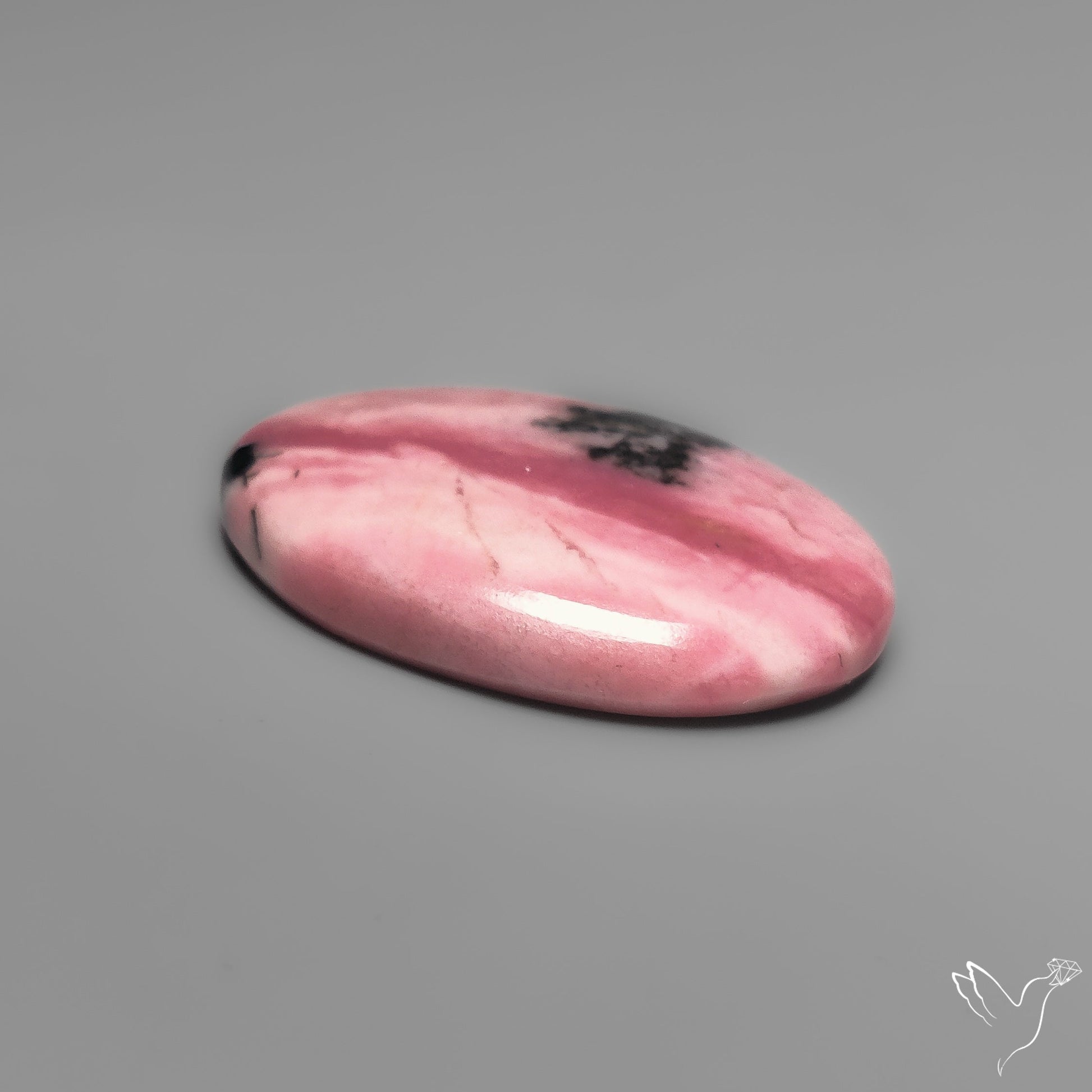 Pink Rhodonite Cabochon