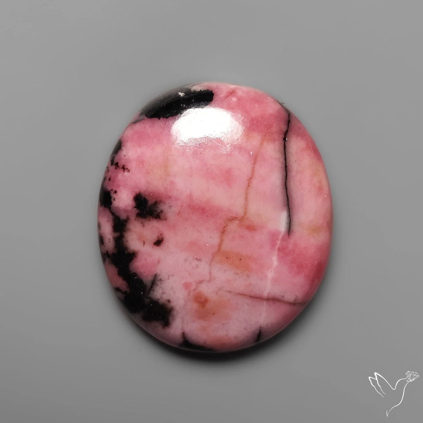 Pink Rhodonite Cabochon