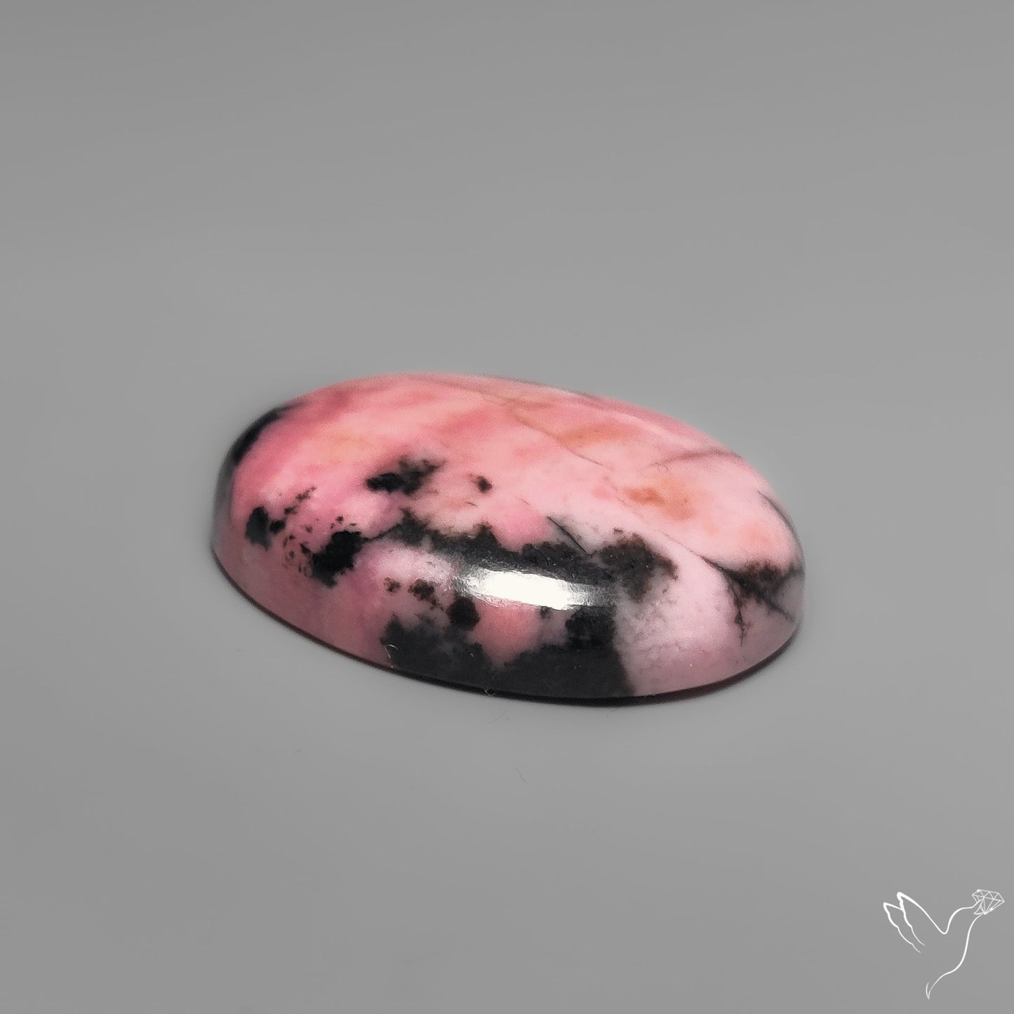 Pink Rhodonite Cabochon