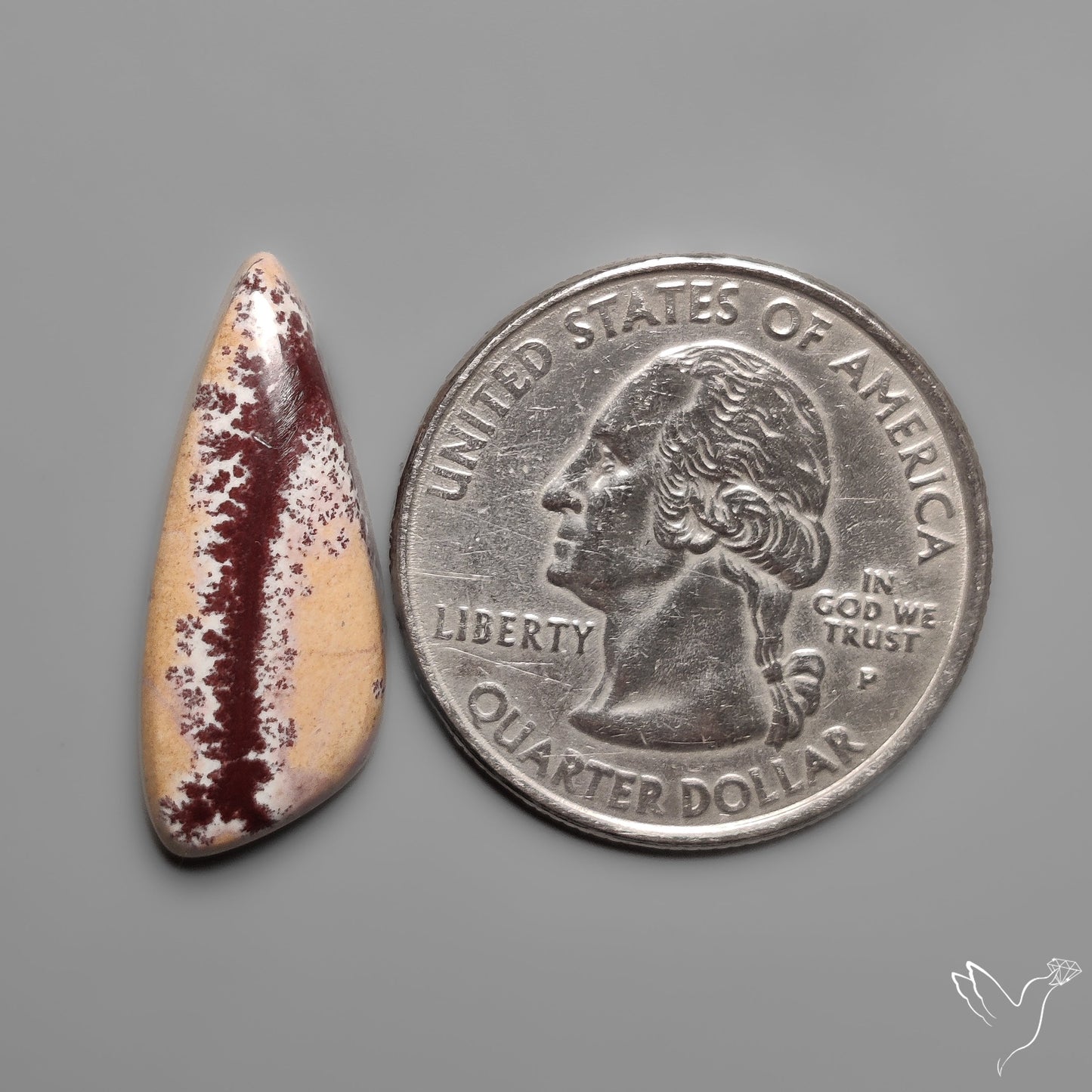 Sonoran Dendritic Rhyolite Cabochon