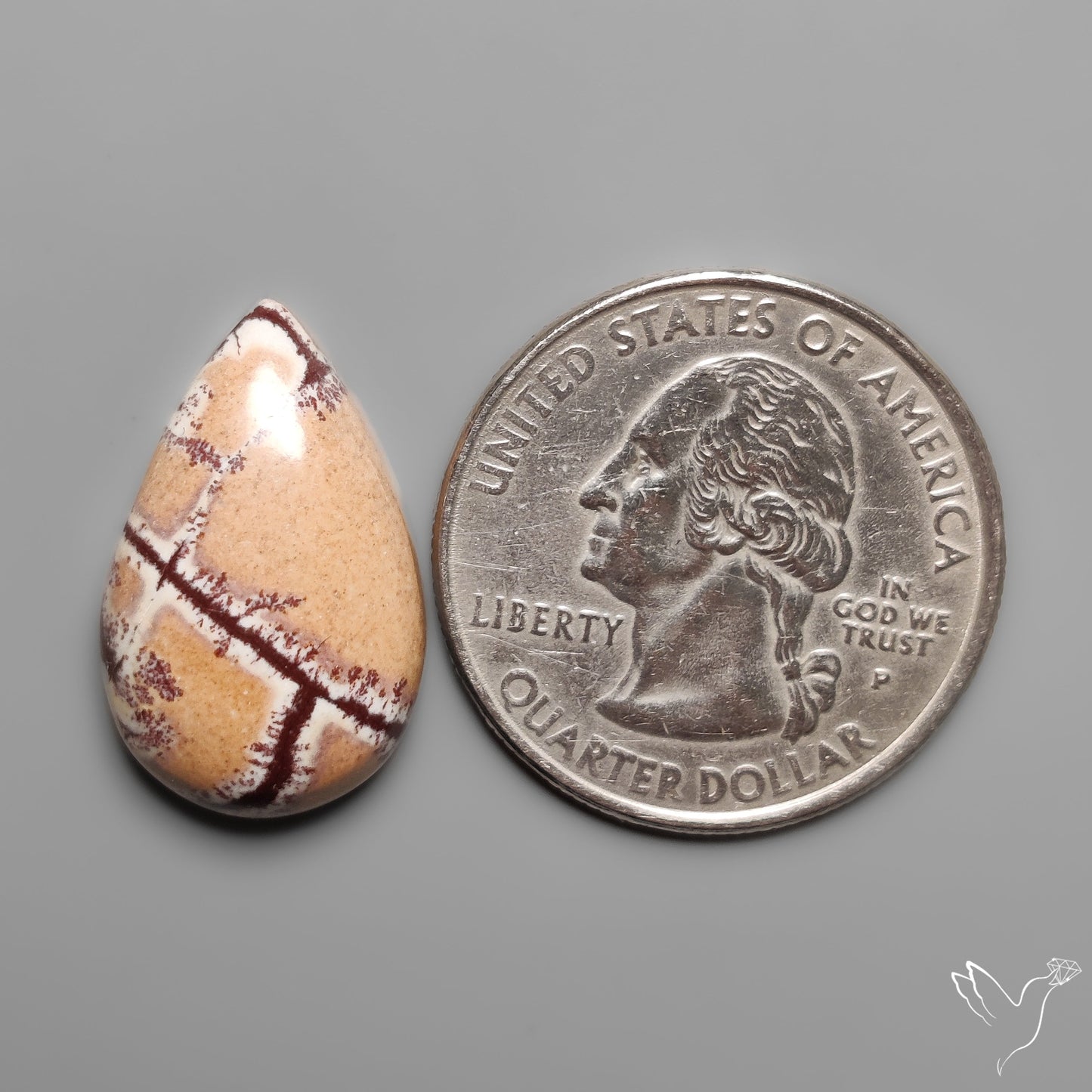 Sonoran Dendritic Rhyolite Cabochon