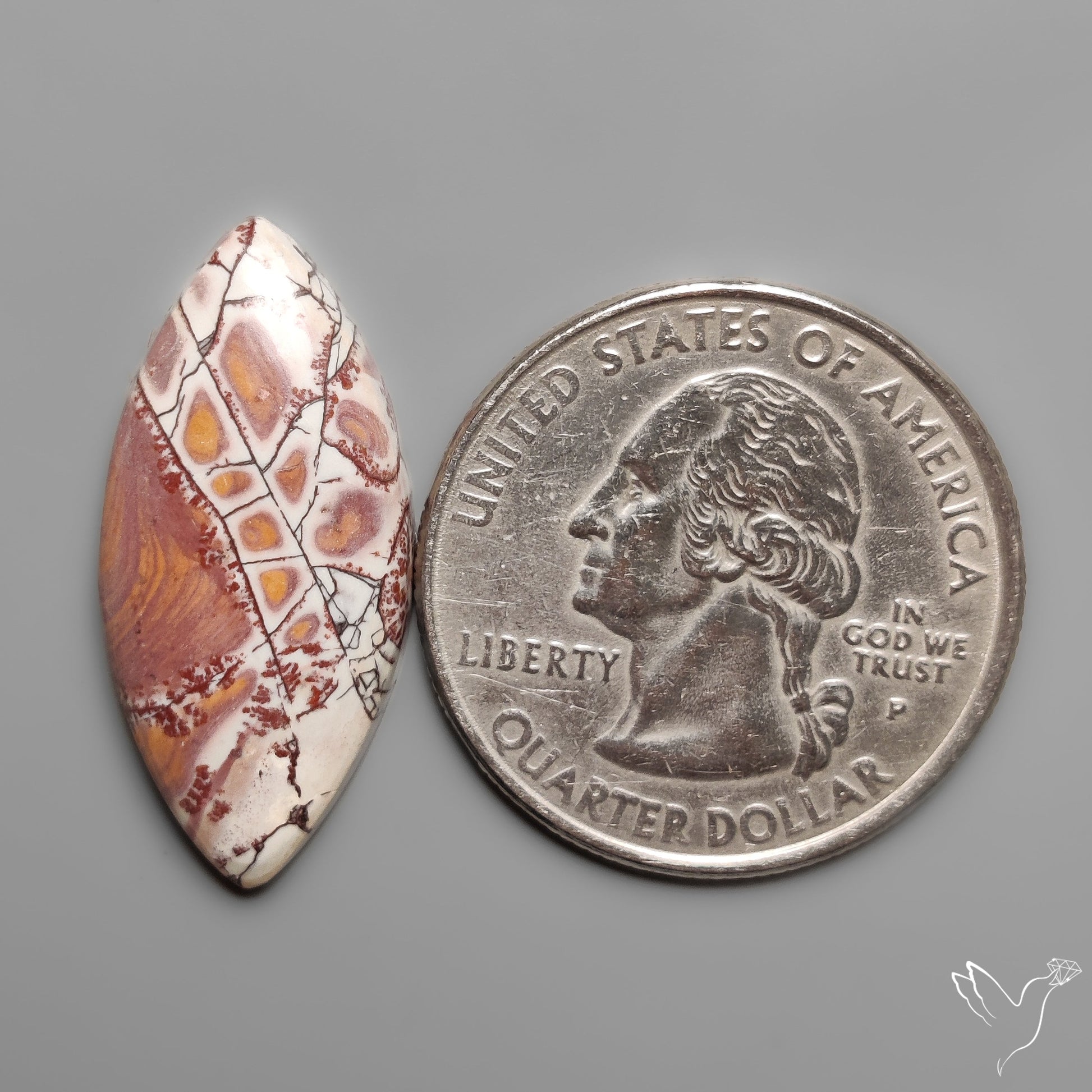 Sonoran Dendritic Rhyolite Cabochon