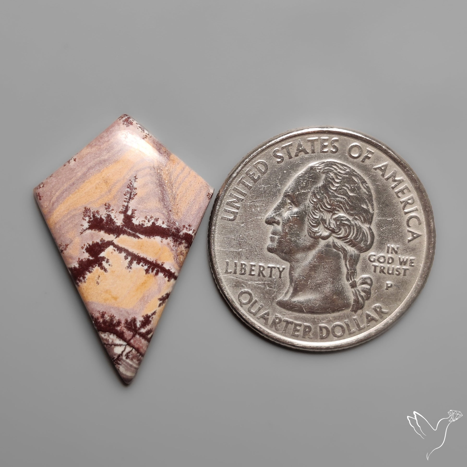 Sonoran Dendritic Rhyolite Cabochon