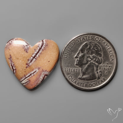 Sonoran Dendritic Rhyolite Heart