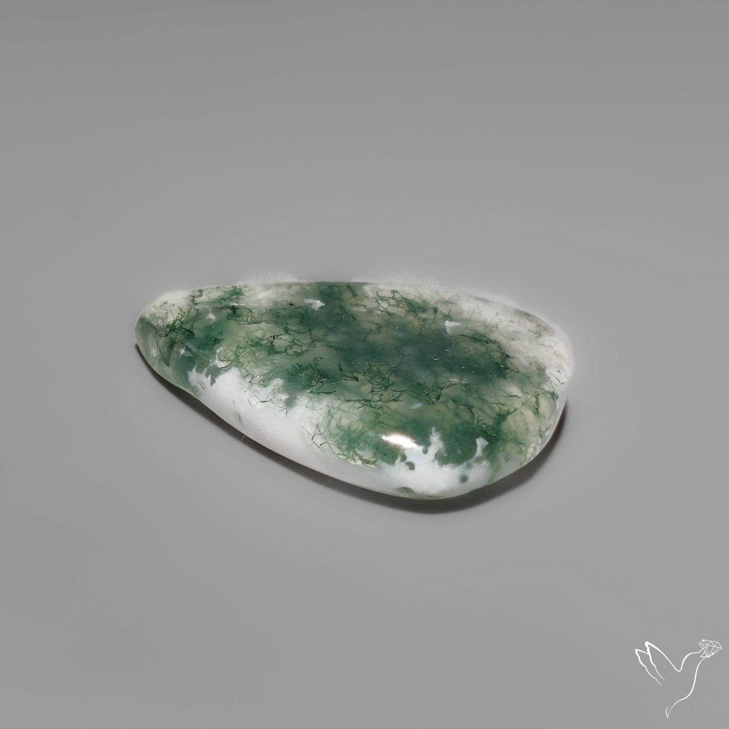 Tree Moss Agate Cabochon