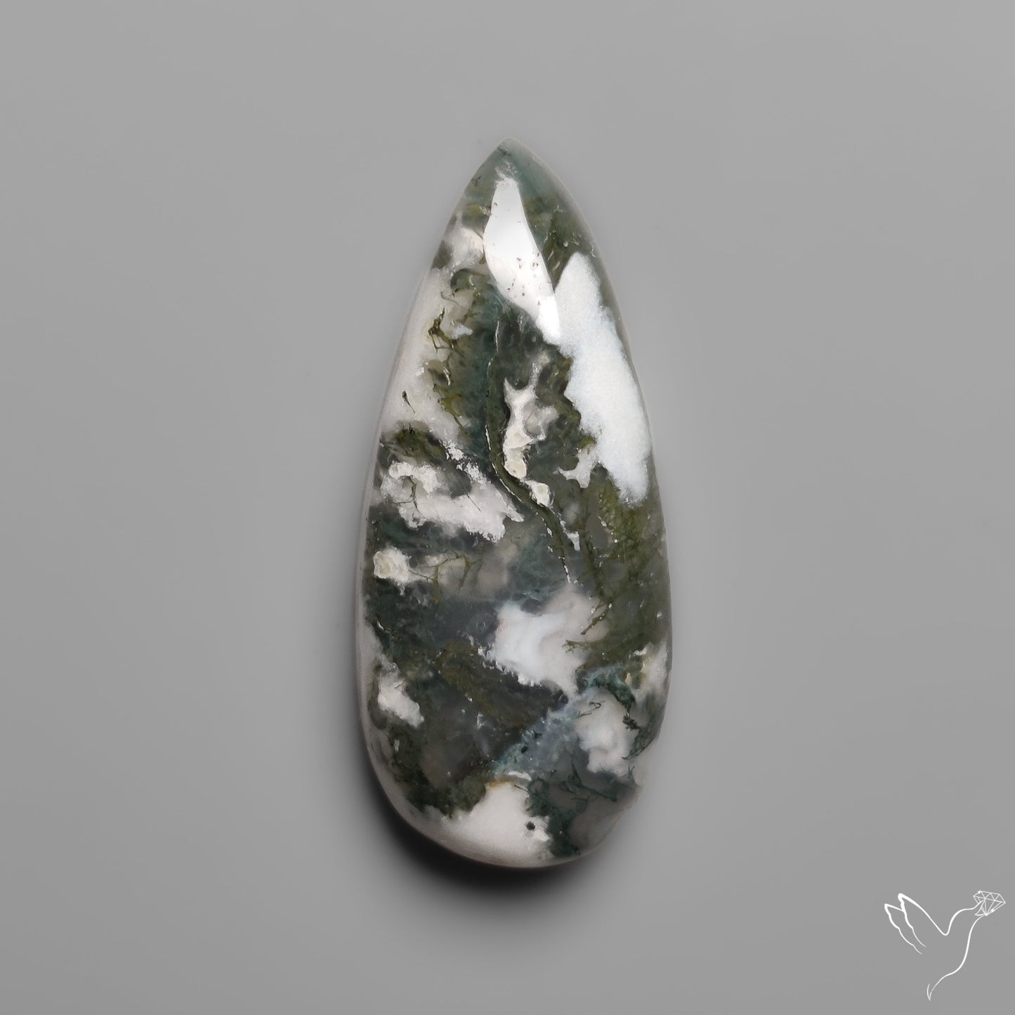 Tree Moss Agate Cabochon