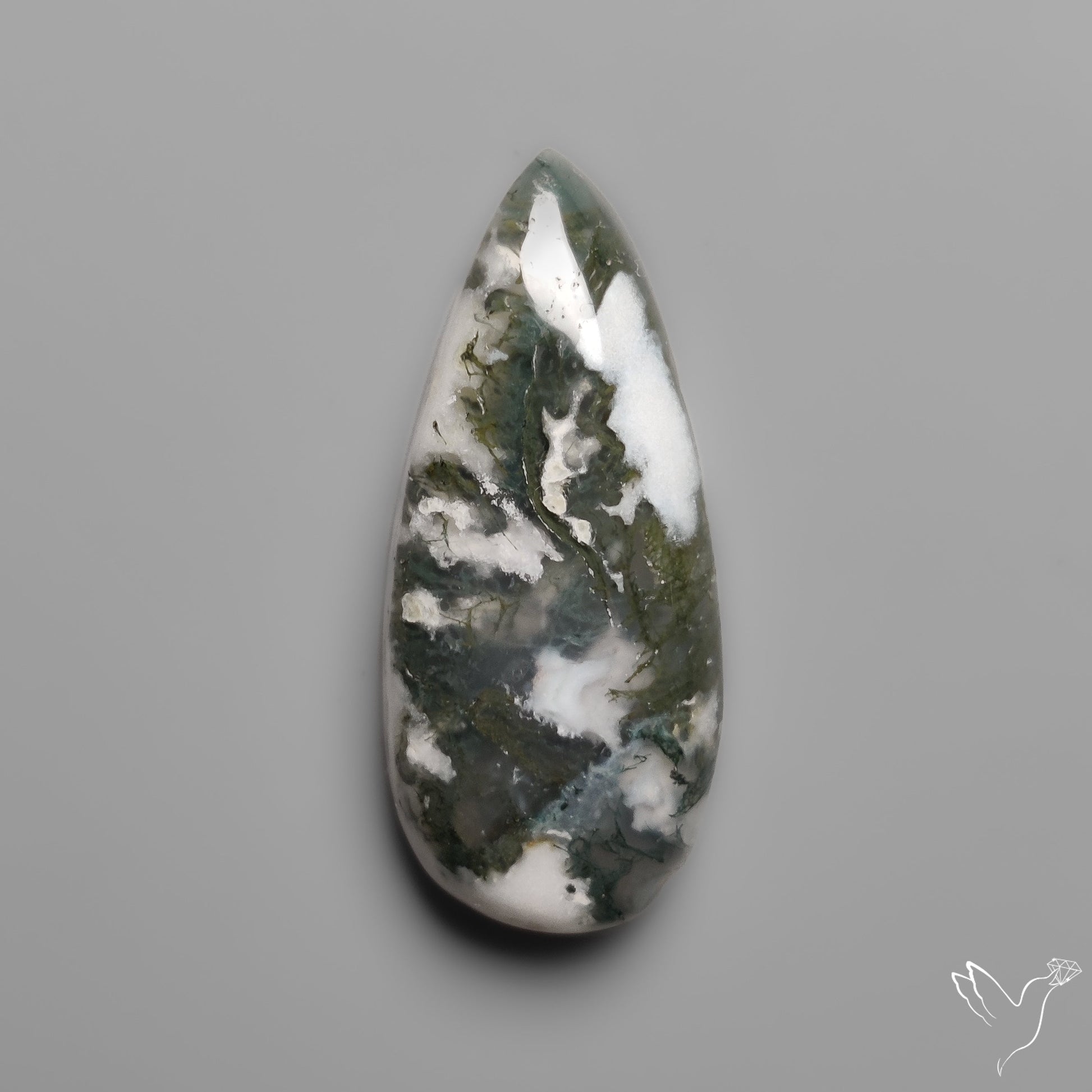 Tree Moss Agate Cabochon