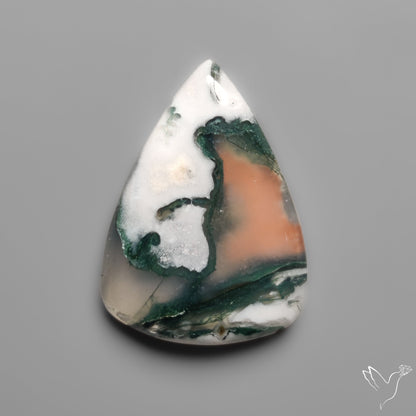 Tree Moss Agate Cabochon