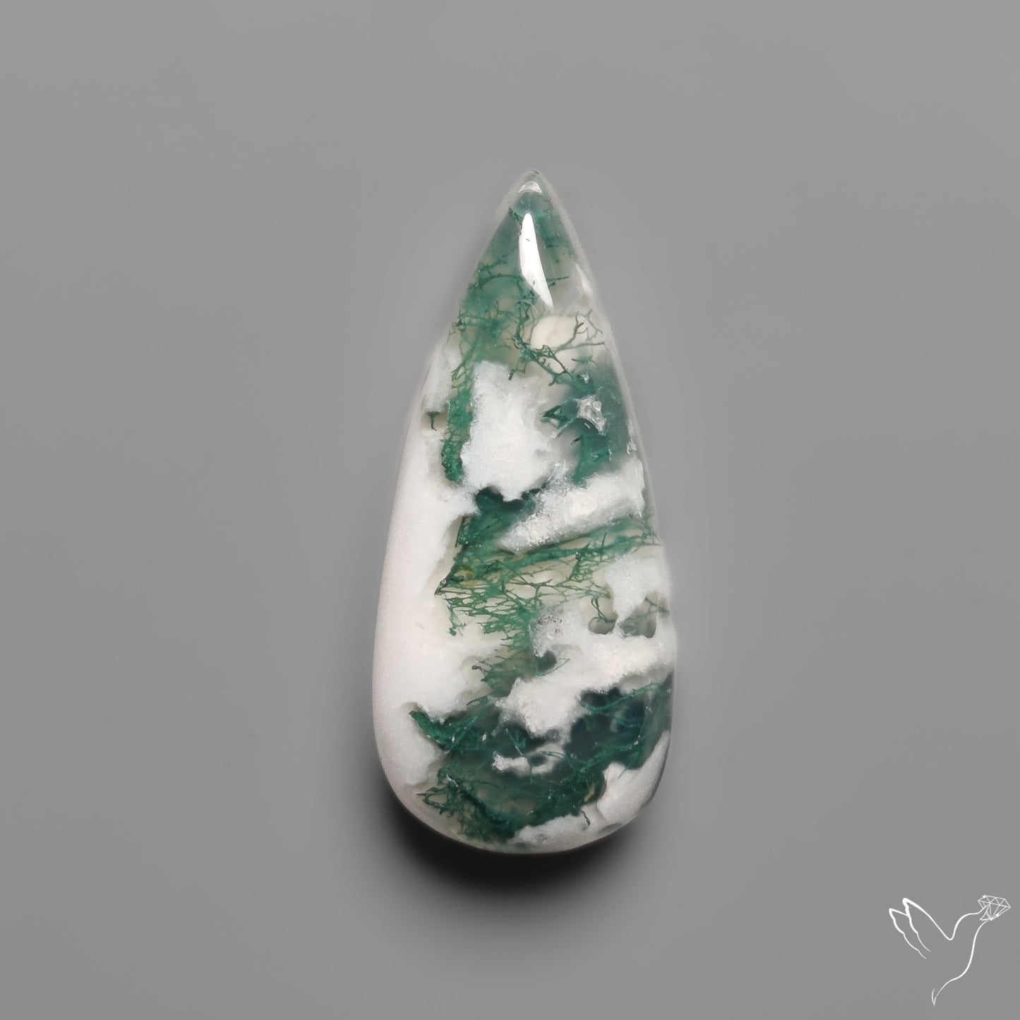 Tree Moss Agate Cabochon