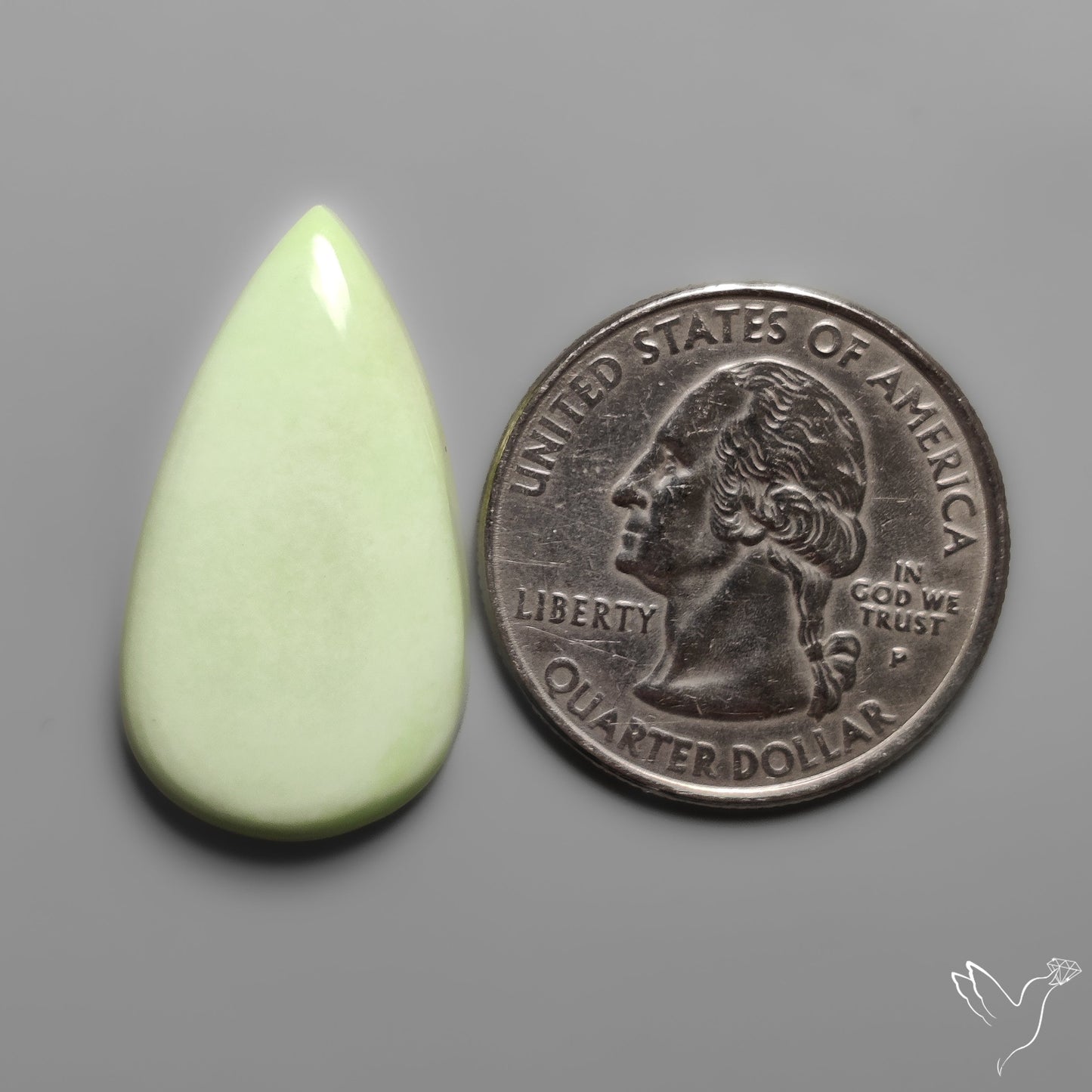 Citron Chrysoprase Cabochon Lemon Chrysoprase