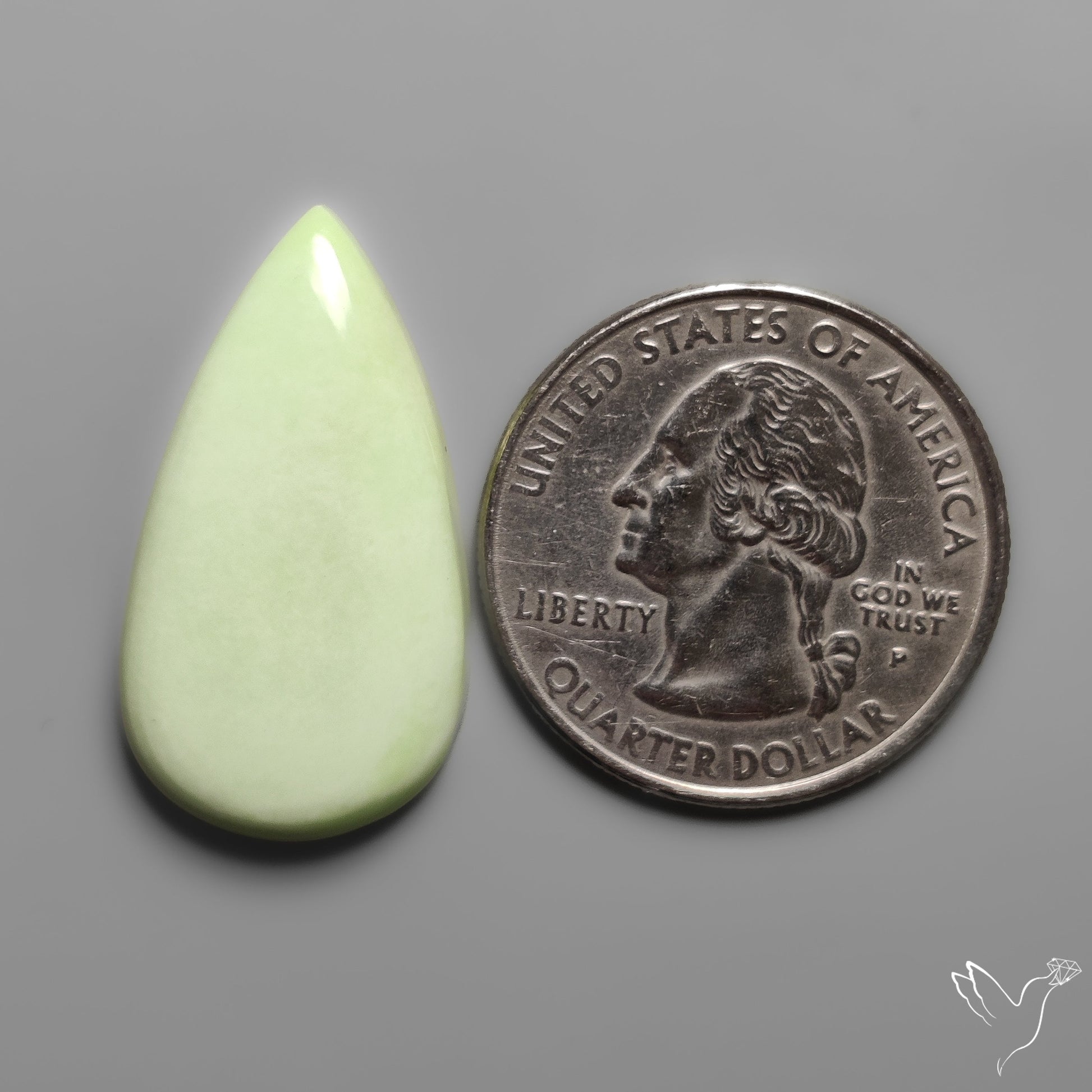 Citron Chrysoprase Cabochon Lemon Chrysoprase