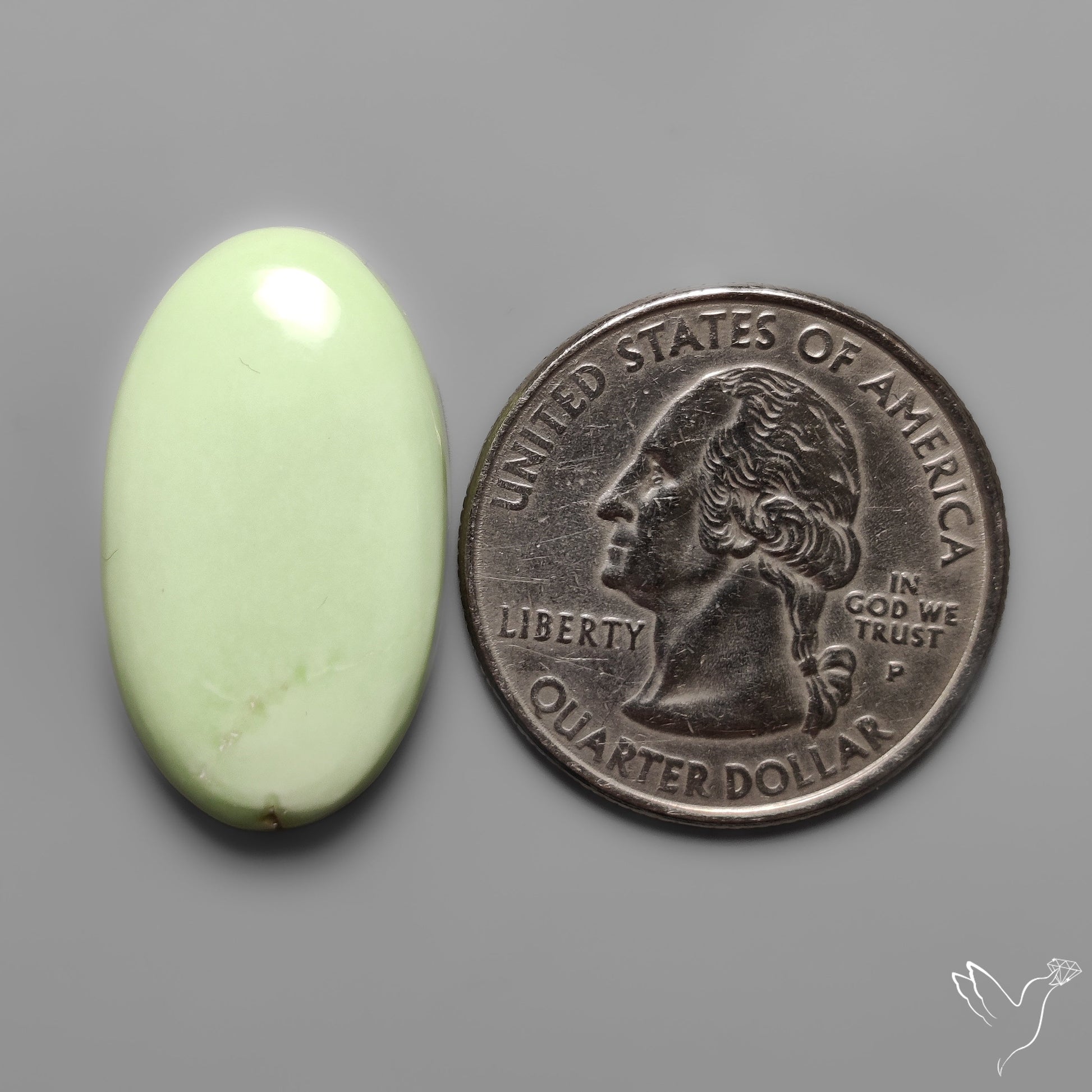 Citron Chrysoprase Cabochon Lemon Chrysoprase