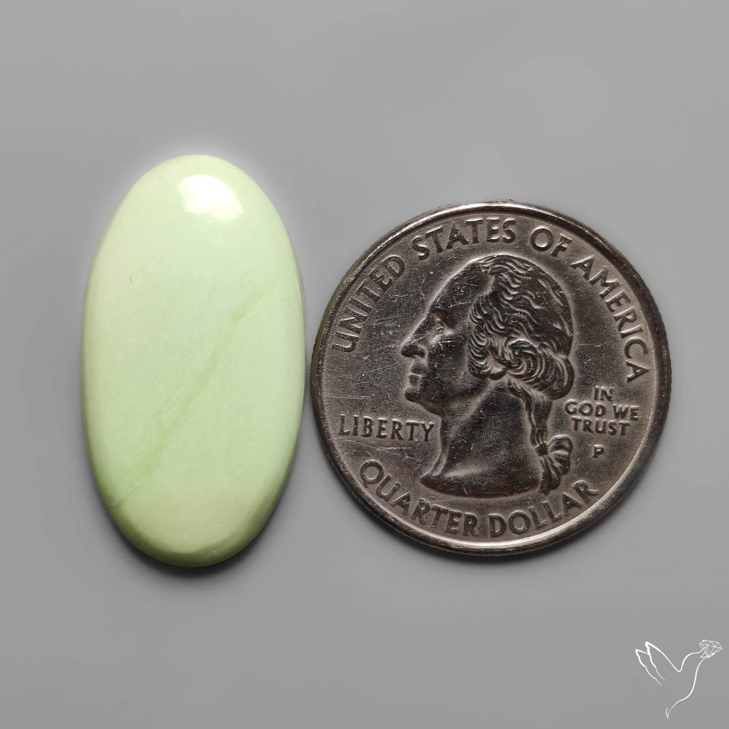 Citron Chrysoprase Cabochon Lemon Chrysoprase