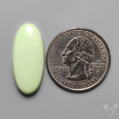 Citron Chrysoprase Cabochon Lemon Chrysoprase