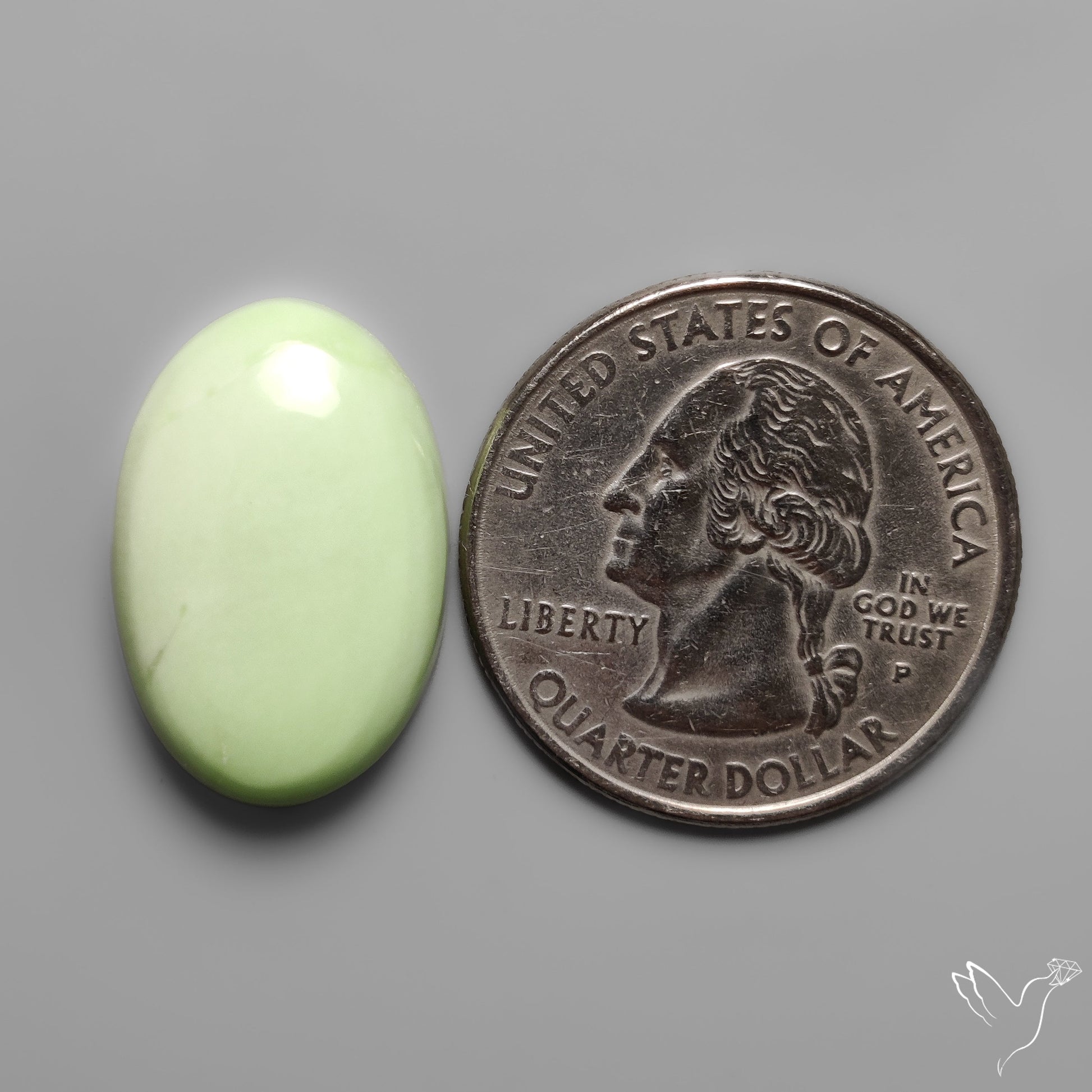 Citron Chrysoprase Cabochon Lemon Chrysoprase