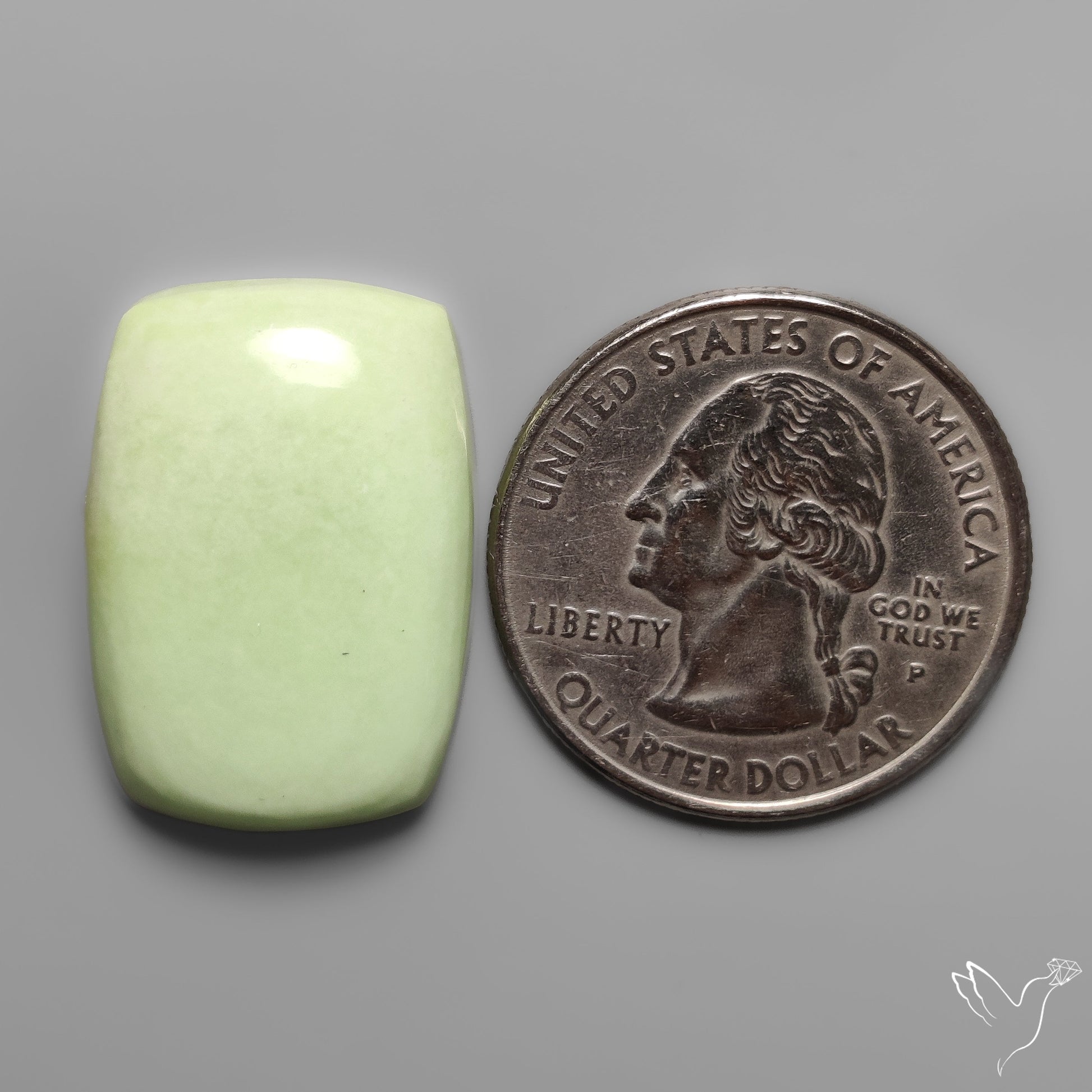 Citron Chrysoprase Cabochon Lemon Chrysoprase