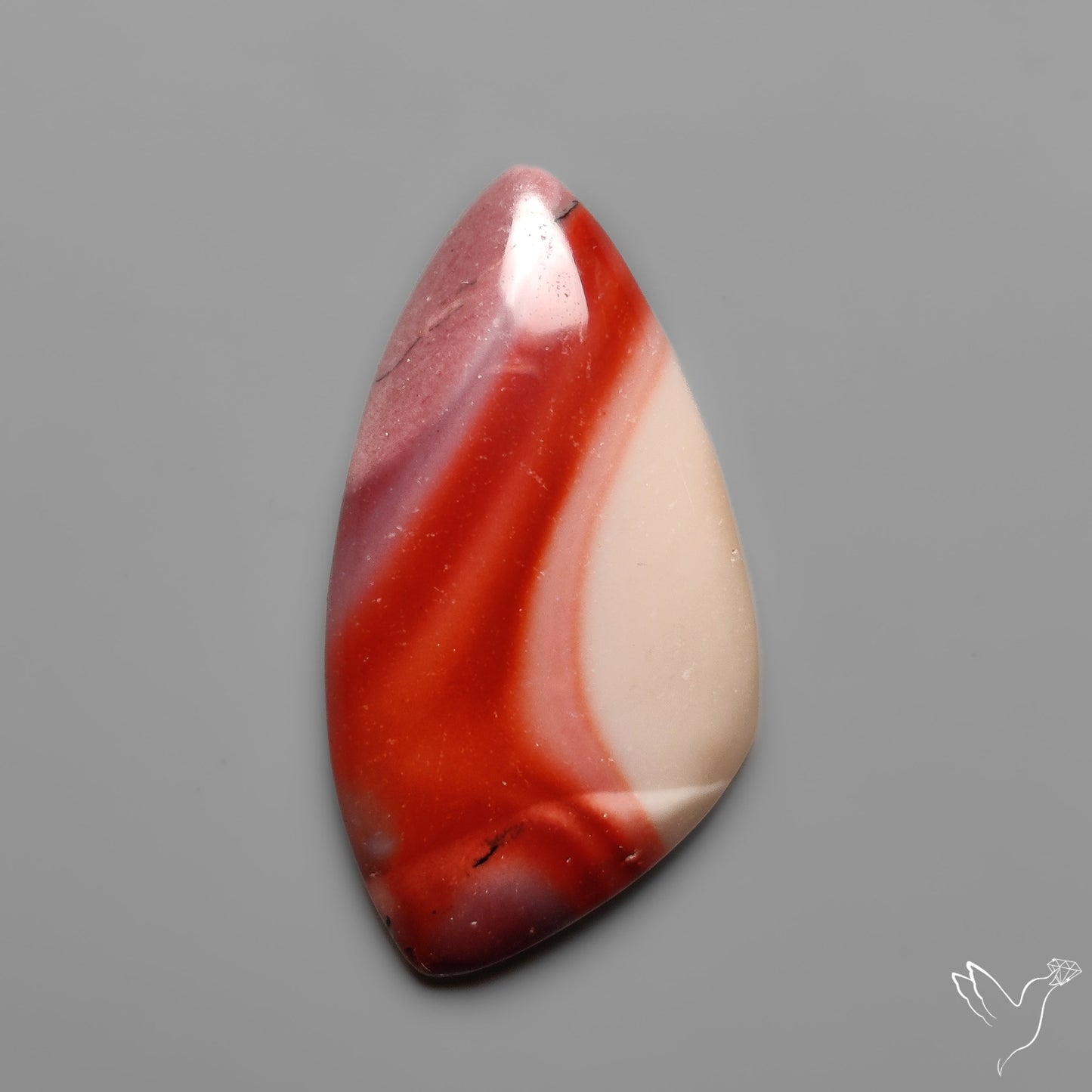 Mookaite Cabochon Selected Bicolor
