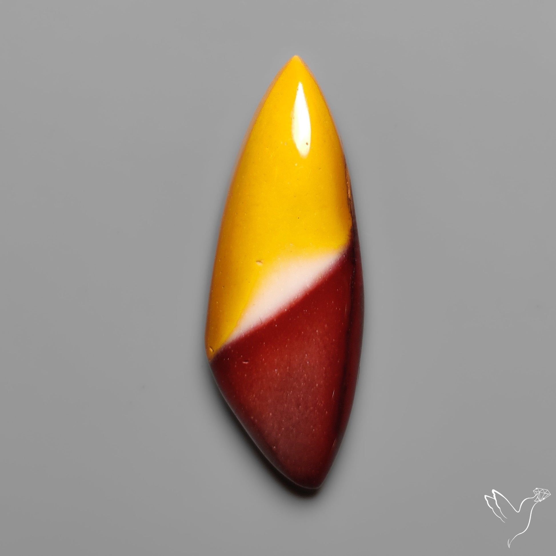 Mookaite Cabochon Selected Bicolor