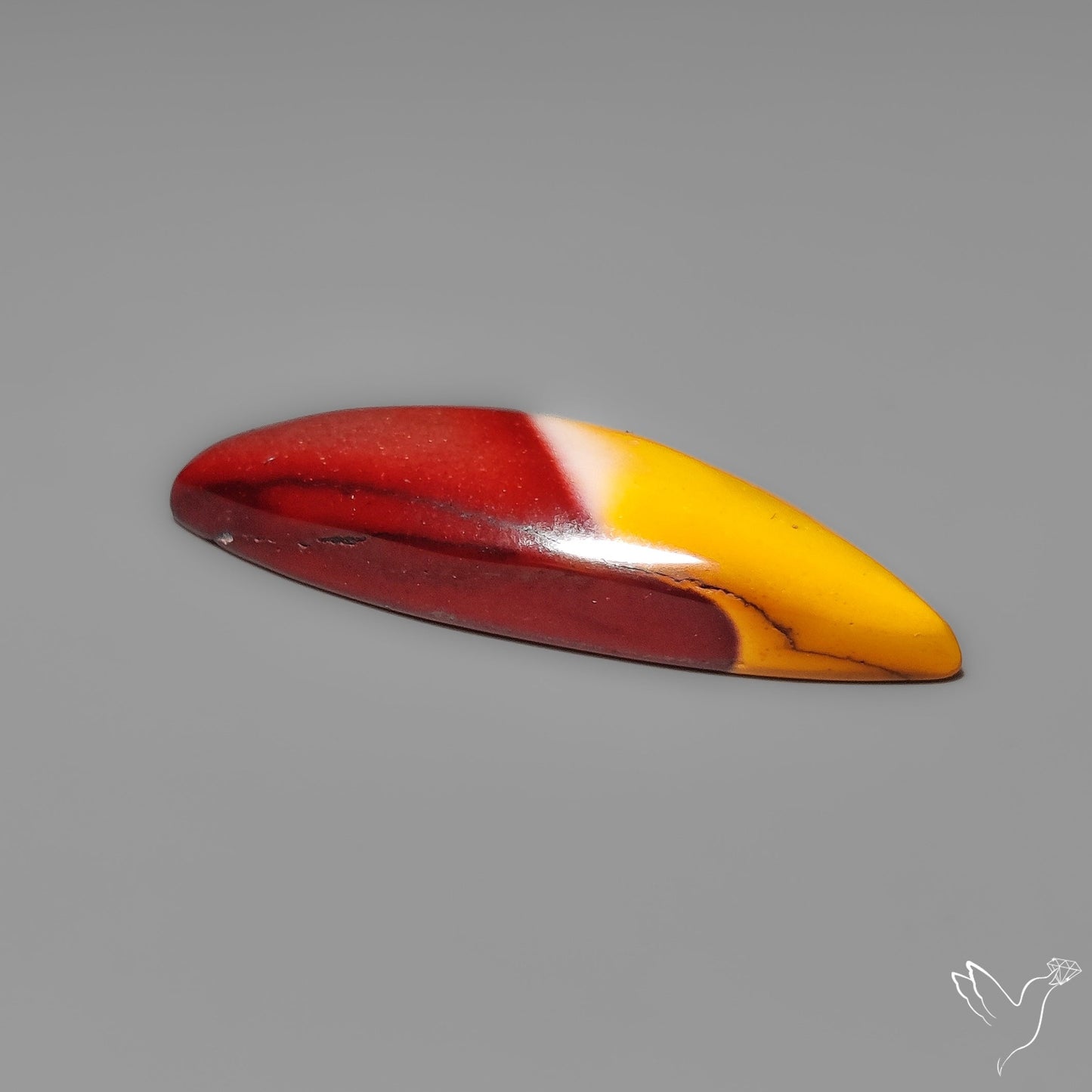 Mookaite Cabochon Selected Bicolor