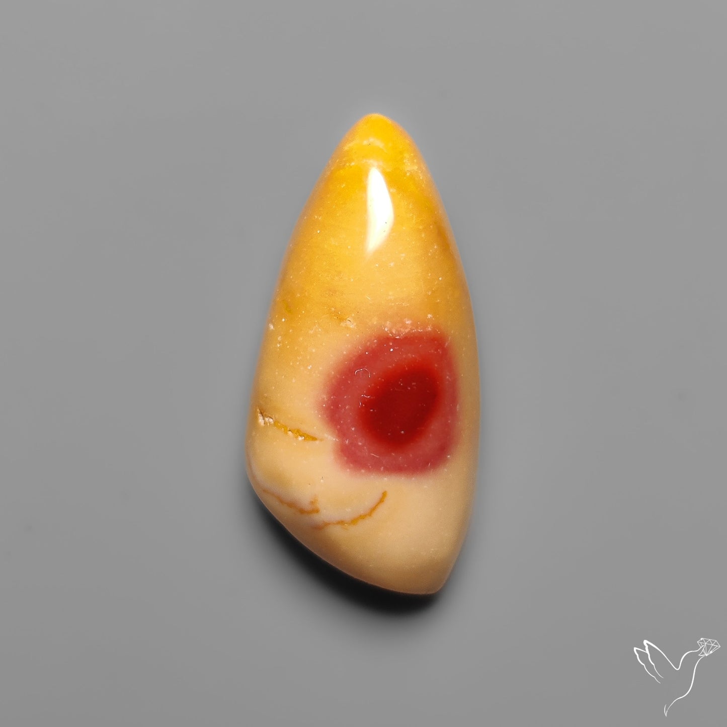 Mookaite Cabochon Selected Bicolor