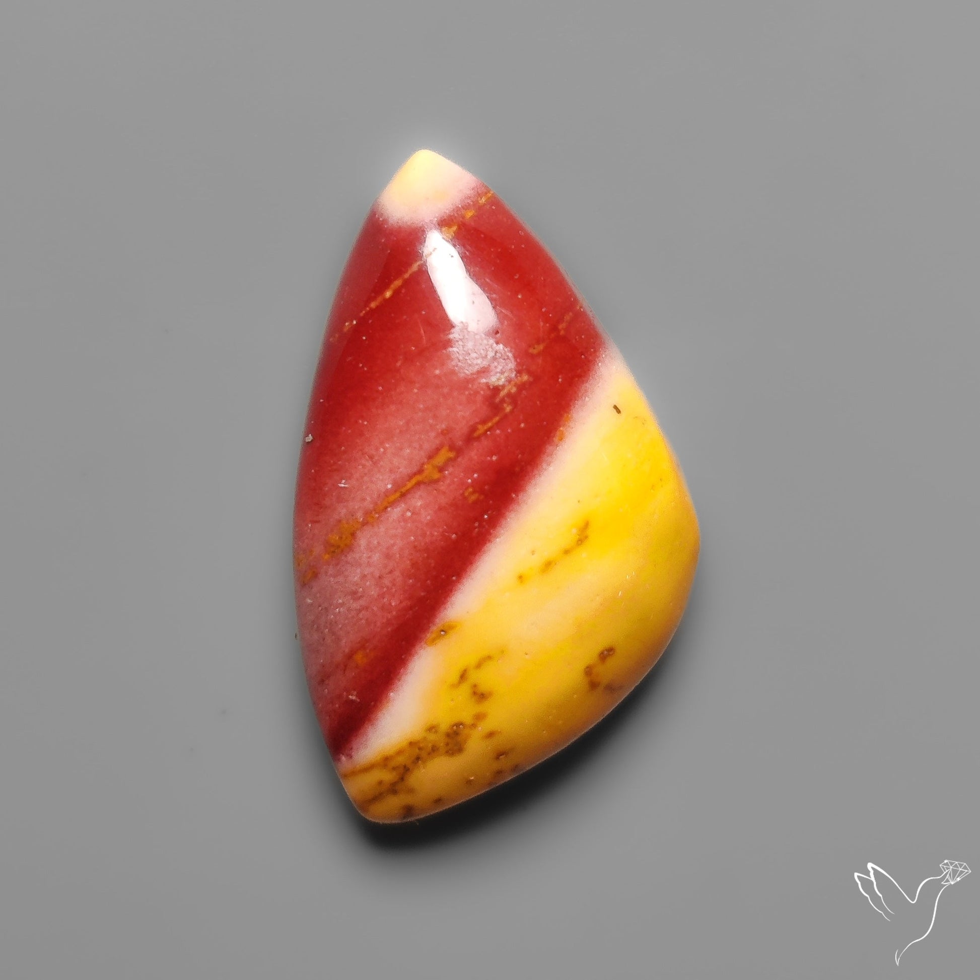 Mookaite Cabochon Selected Bicolor