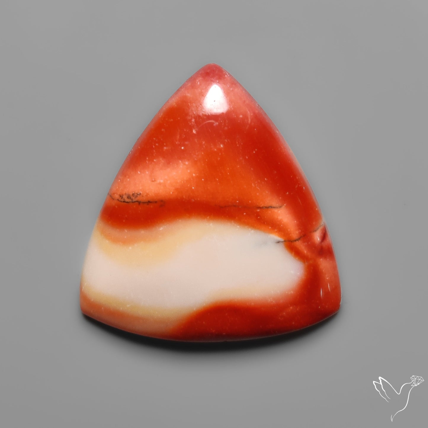 Mookaite Cabochon Selected Bicolor