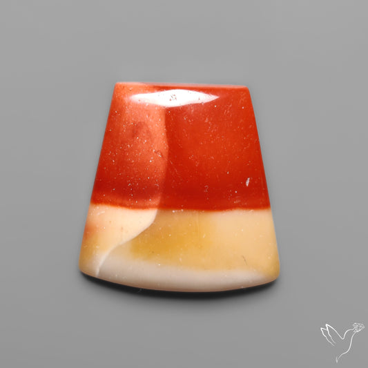 Mookaite Cabochon Selected Bicolor