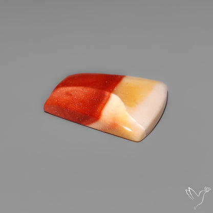 Mookaite Cabochon Selected Bicolor