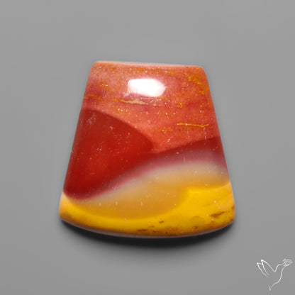 Mookaite Cabochon Selected Bicolor