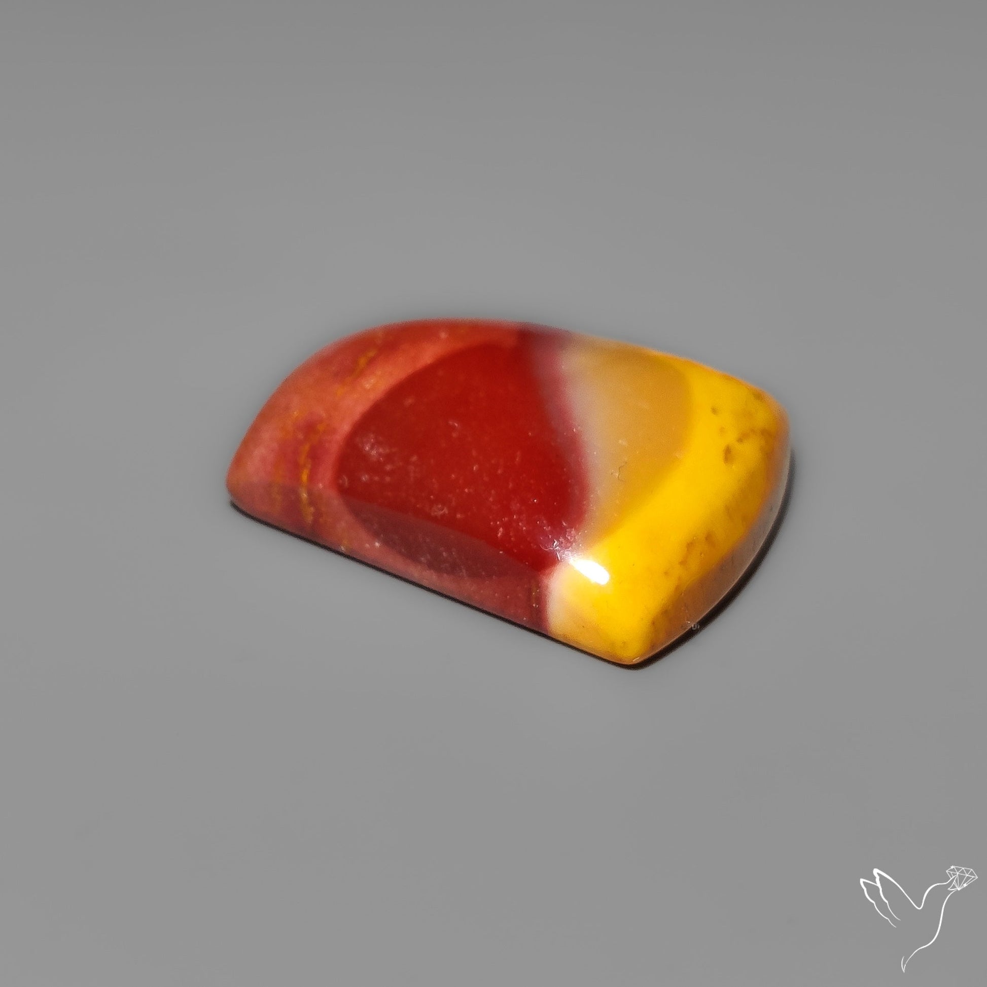 Mookaite Cabochon Selected Bicolor