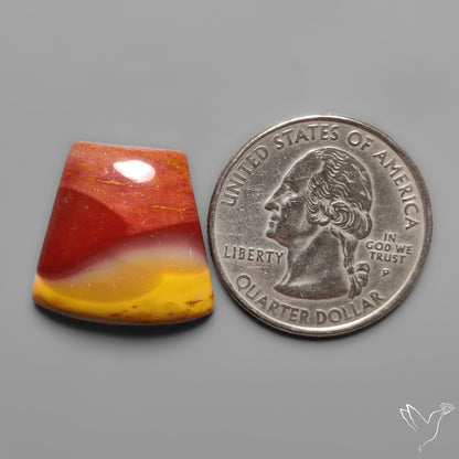 Mookaite Cabochon Selected Bicolor
