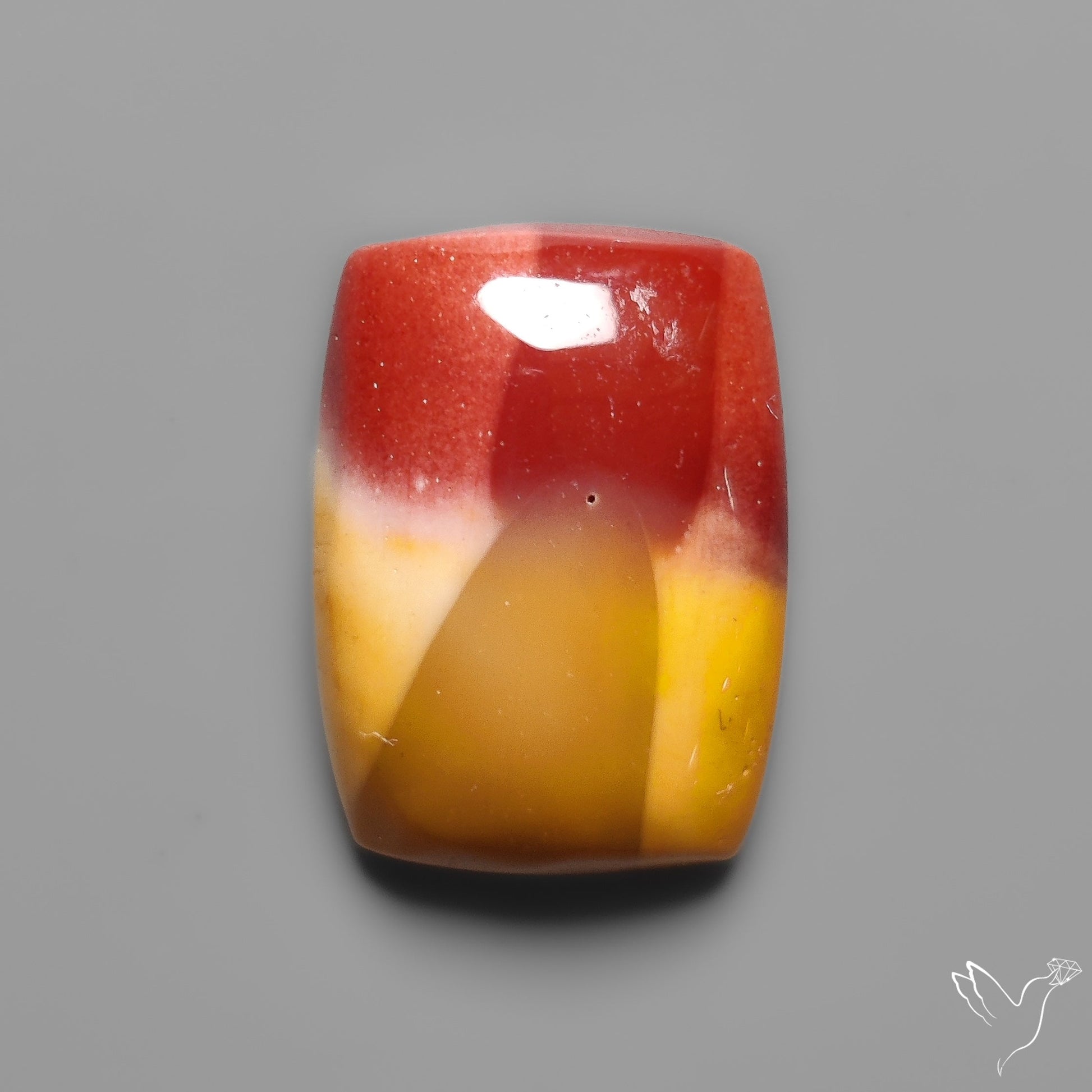 Mookaite Cabochon Selected Bicolor