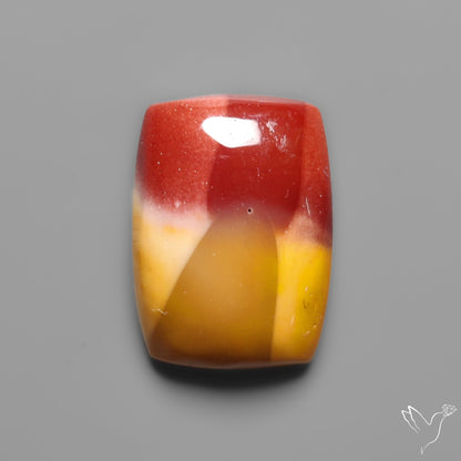 Mookaite Cabochon Selected Bicolor