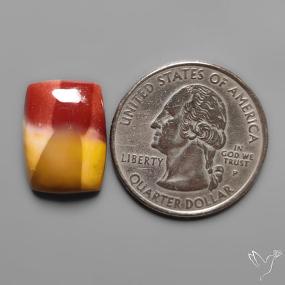 Mookaite Cabochon Selected Bicolor