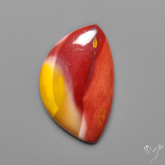 Mookaite Cabochon Selected Bicolor