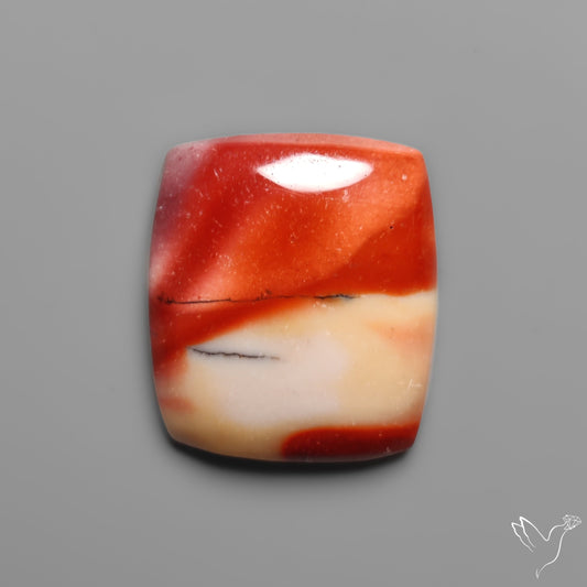 Mookaite Cabochon Selected Bicolor