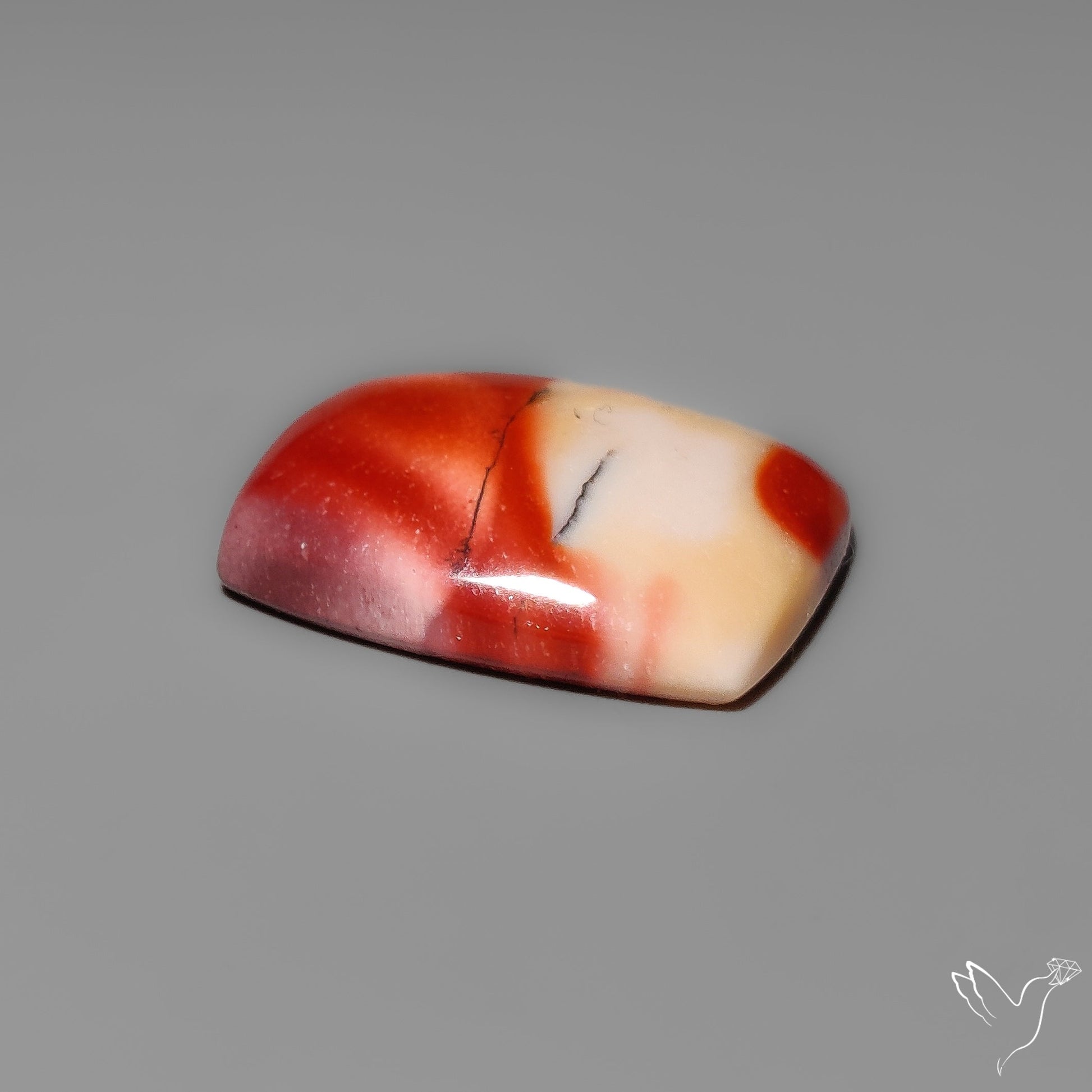 Mookaite Cabochon Selected Bicolor