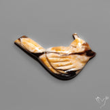 Peanut Wood Jasper Bird Carving