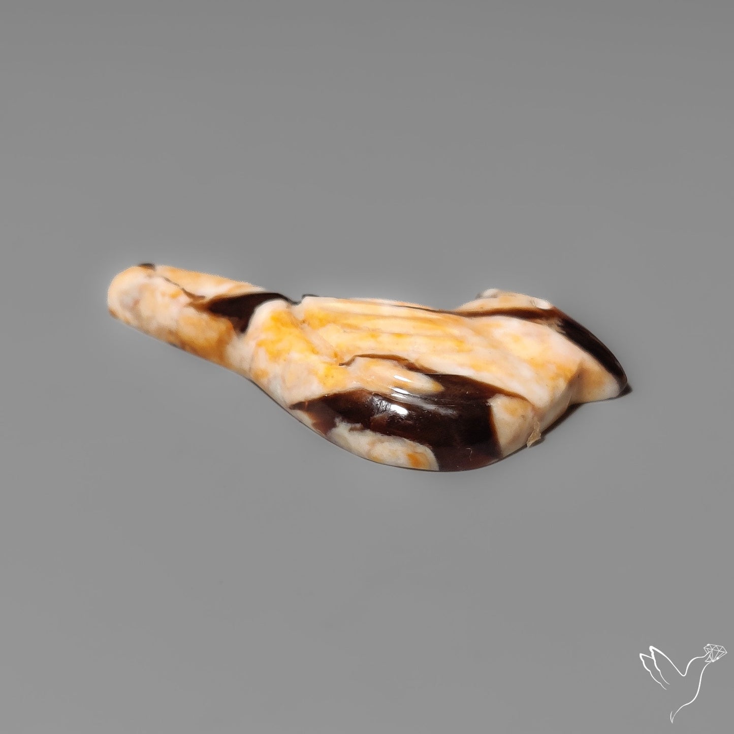 Peanut Wood Jasper Bird Carving