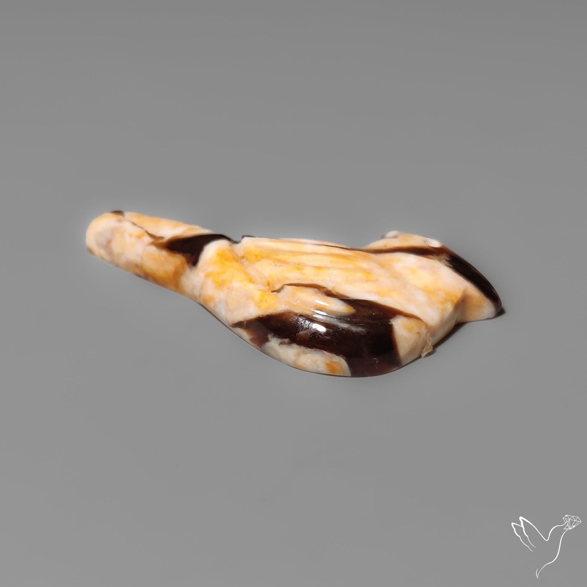 Peanut Wood Jasper Bird Carving