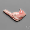 Rhodochrosite Bird Carving