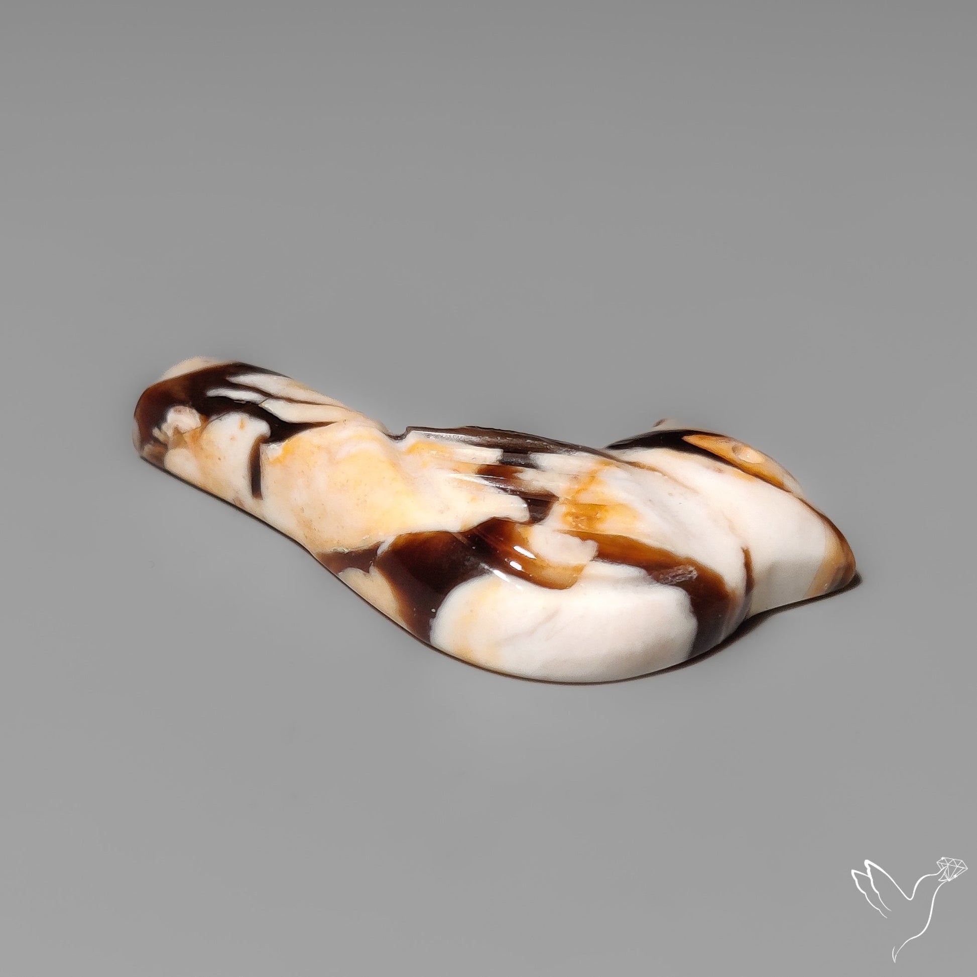 Peanut Wood Jasper Bird Carving