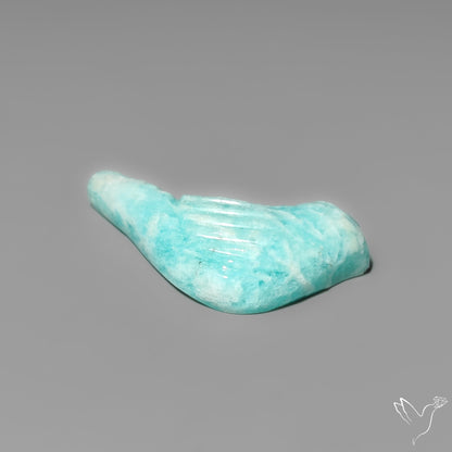 Madagascar Amazonite Bird Carving