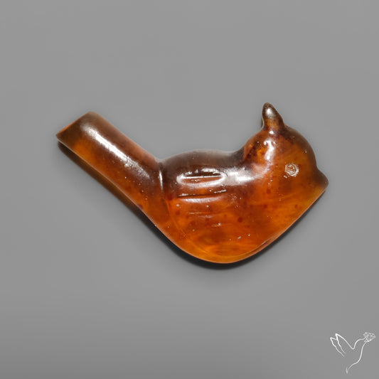Baltic Amber Bird Carving