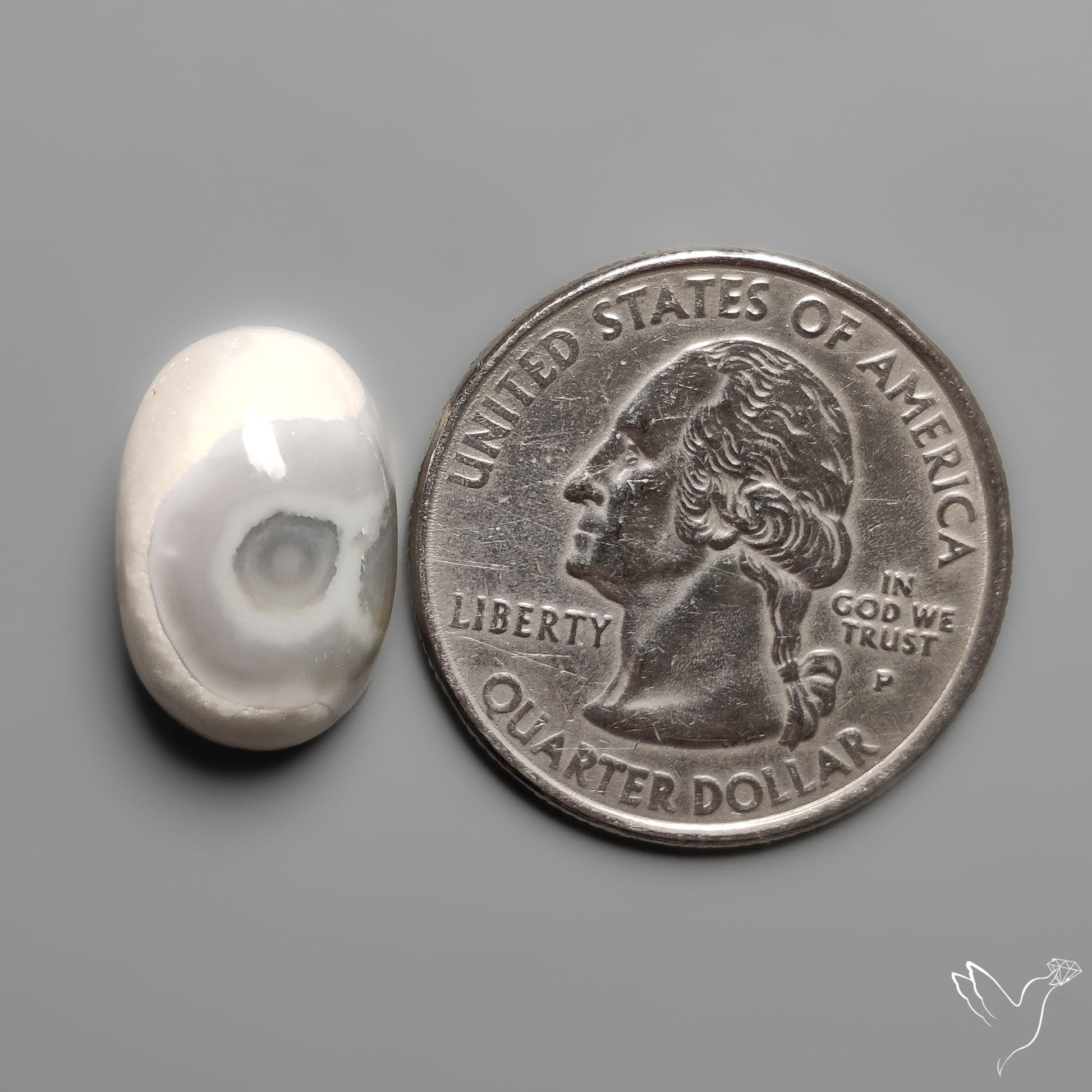 Solar Eye Quartz Cabochon