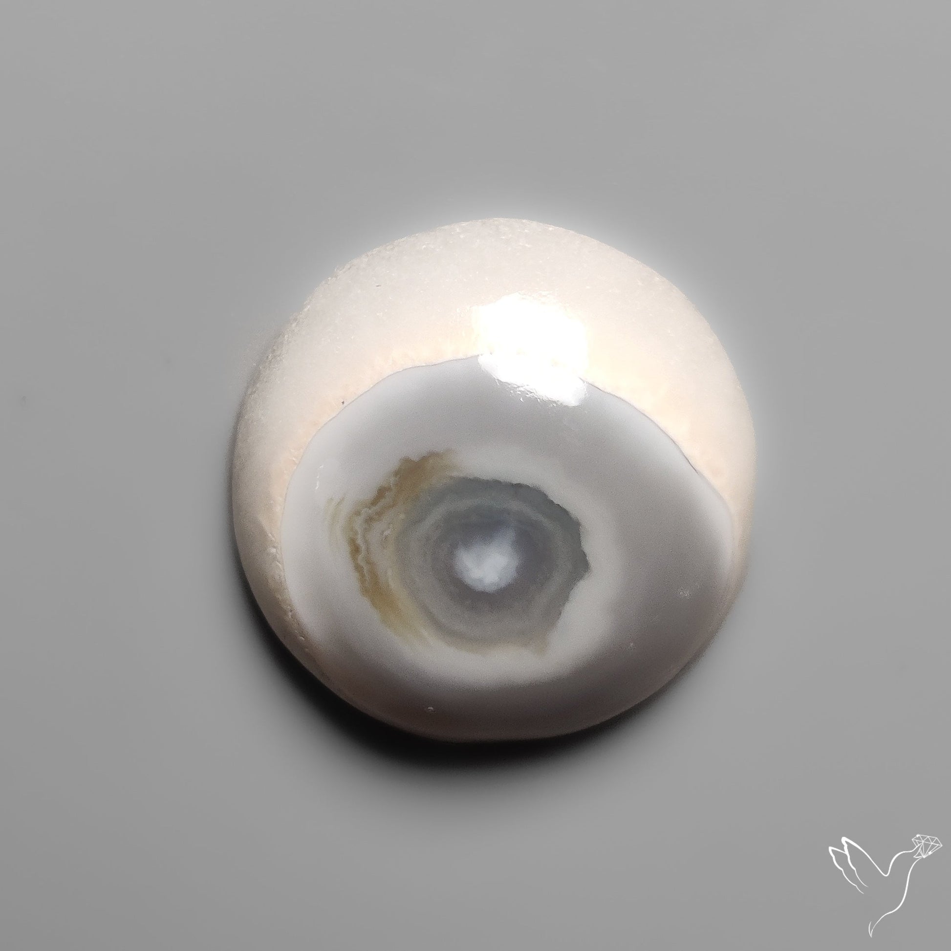 Solar Eye Quartz Cabochon