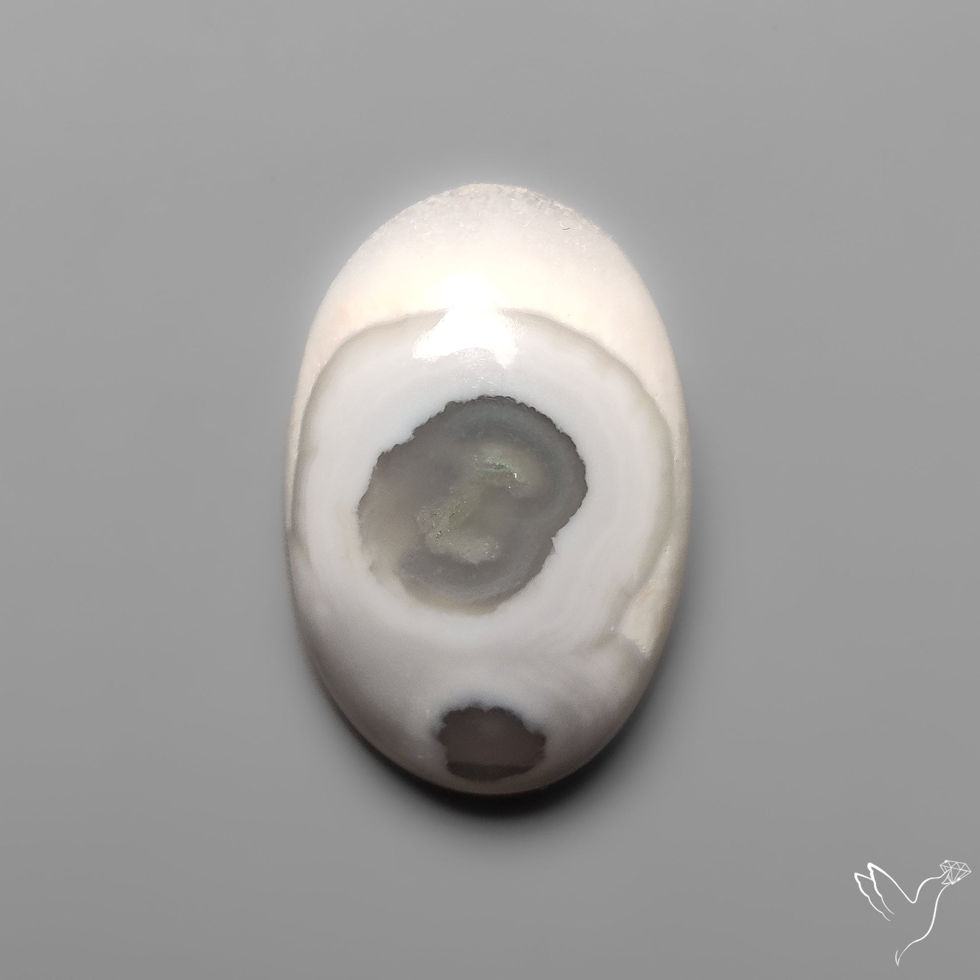 Solar Eye Quartz Cabochon