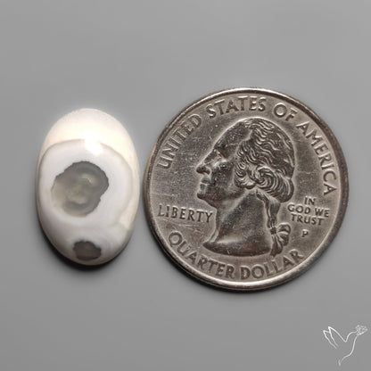 Solar Eye Quartz Cabochon