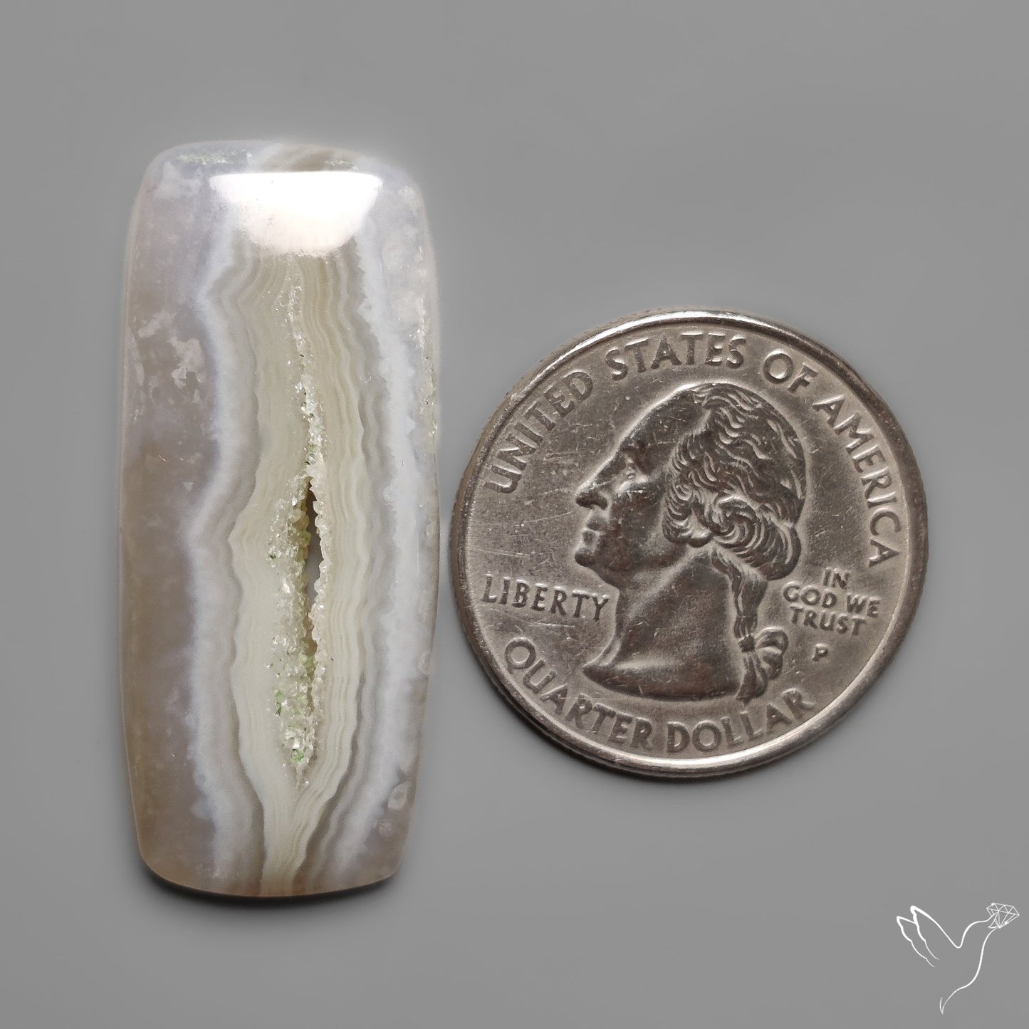 Chalcedony Pocket Druzy